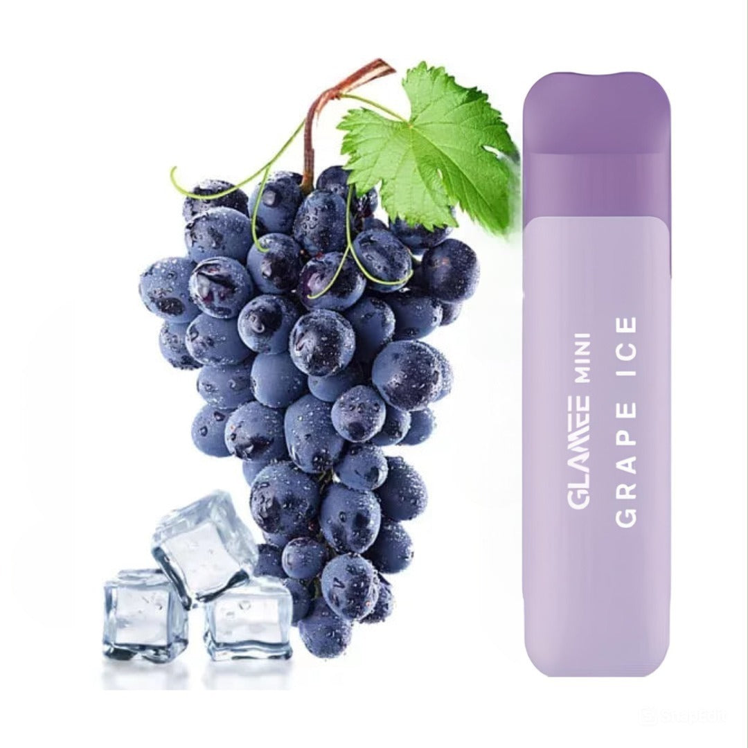 Vape Grape ice 900 puff Glamee