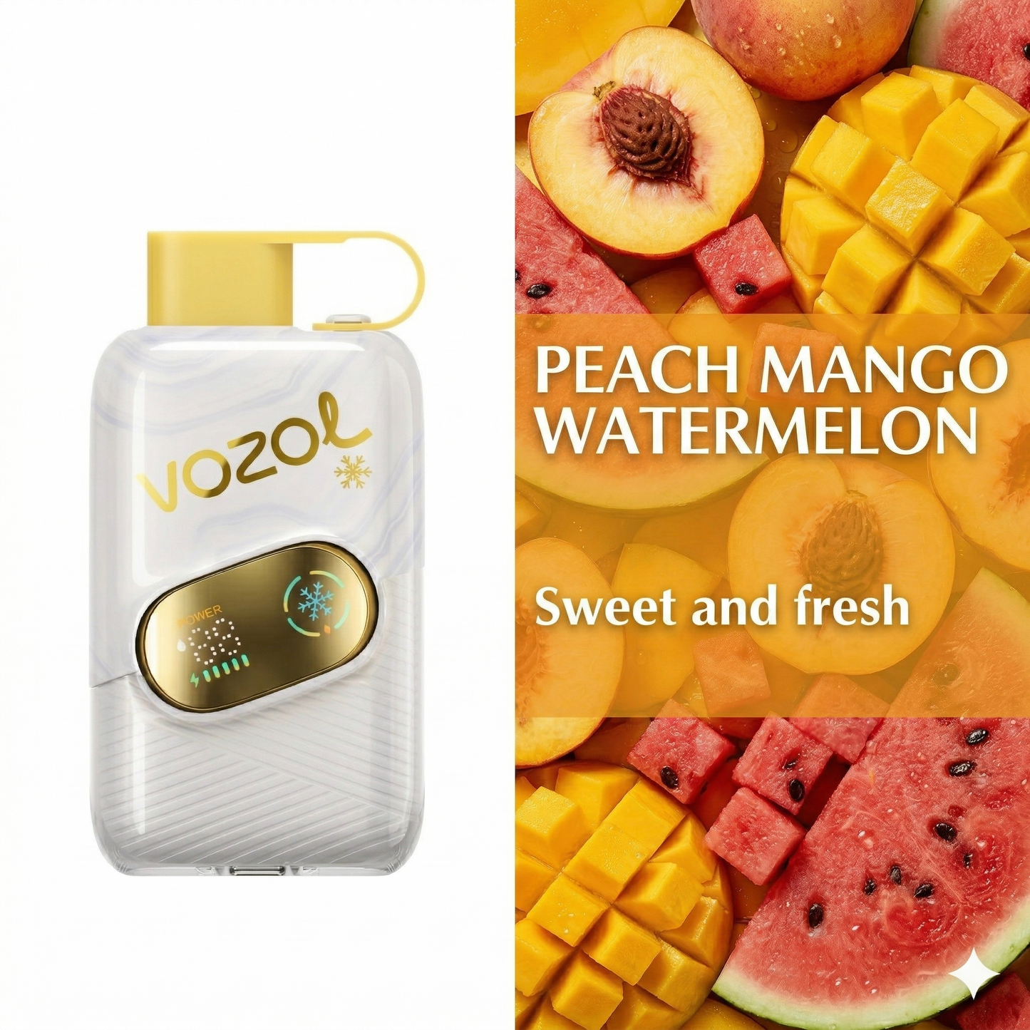 Vape Peach Mango Watermelon 50000 puff