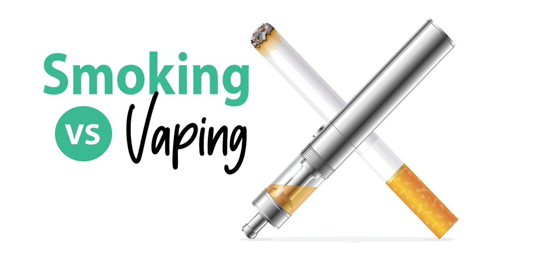 Qual é a diferença entre os cigarros e o vaping?