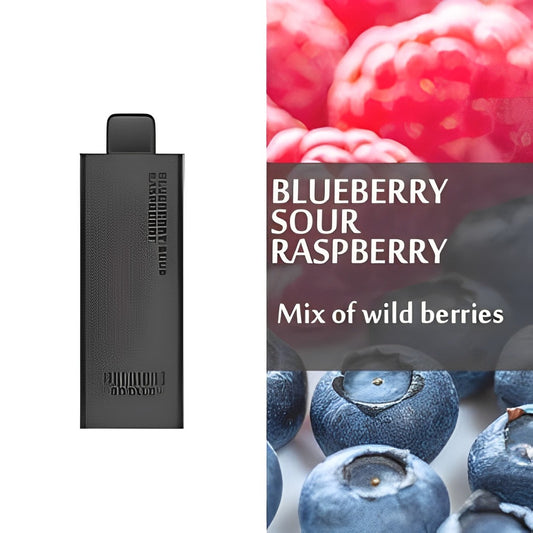 Vape Blueberry Sour Raspberry 6000 puff