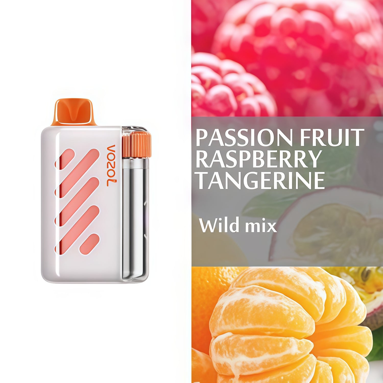 Vape Passion Fruit Raspberry 40000 puff Vozol — comprar em Portugal