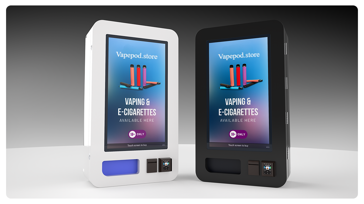 máquina de venda automática de cigarros electrónicos 